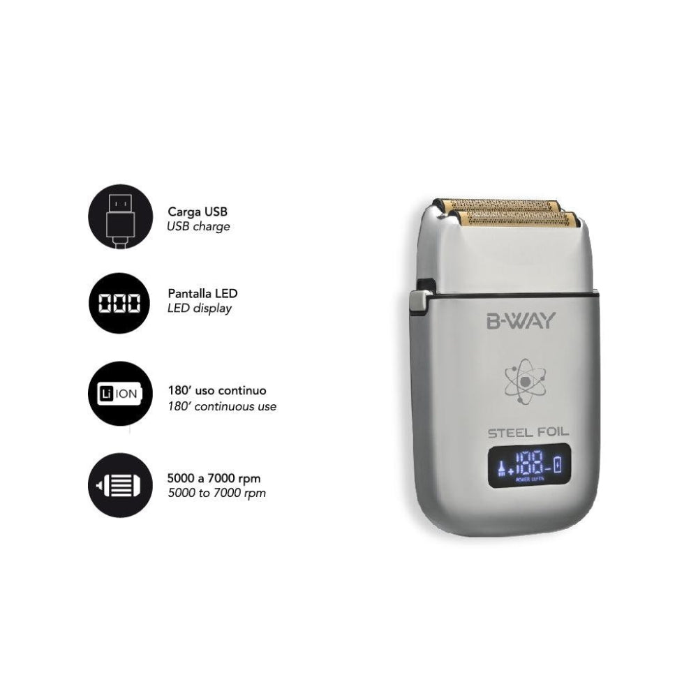 B-Way Steel Foil Shaver