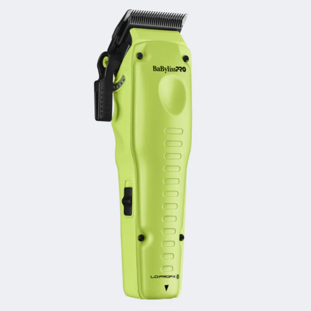 Babyliss Pro FXONE Low-Profile Neon Yellow Interchangeable Battery Clipper (FX829NY)