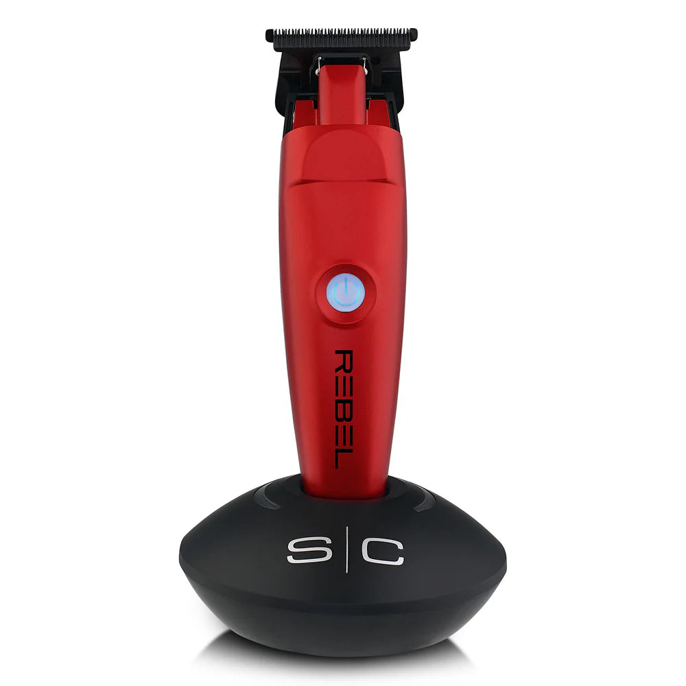 StyleCraft Super Torque Modular Rebel Clipper & Trimmer - Red (Combo)