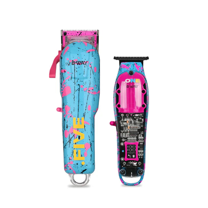 B-Way Five Clipper, ONE Trimmer - 2 in 1 Set