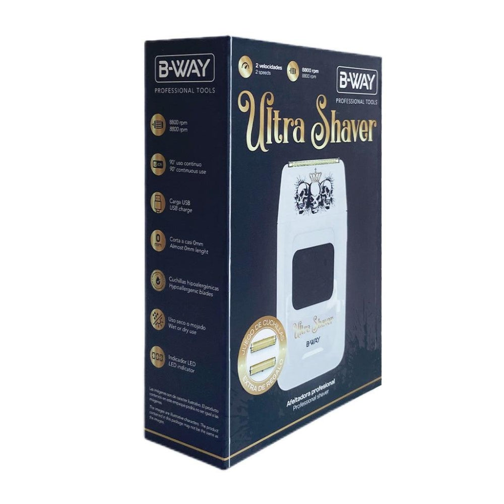 B-Way Ultra Shaver Cordless Double Foil Shaver (BW2ULTRA)