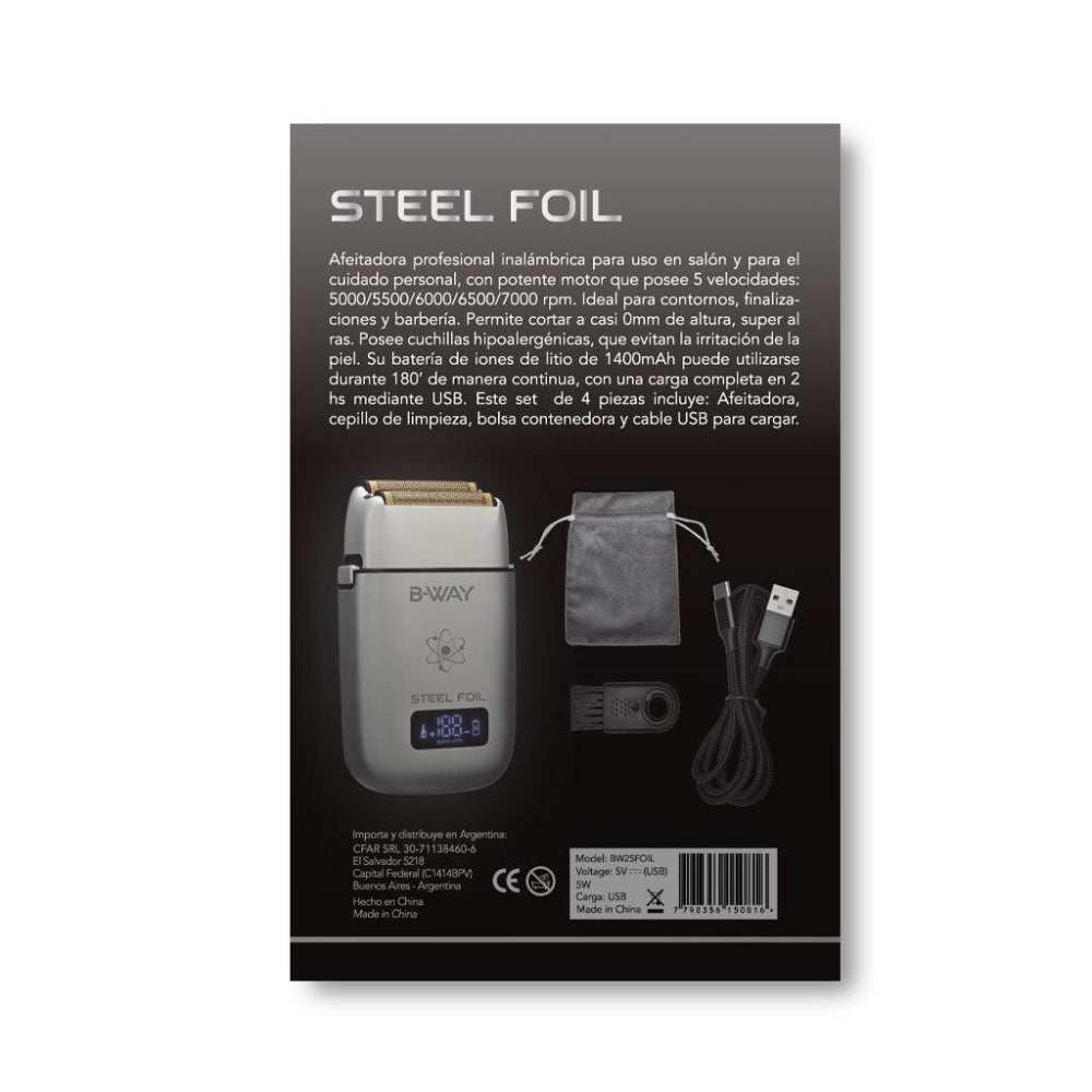 B-Way Steel Foil Shaver