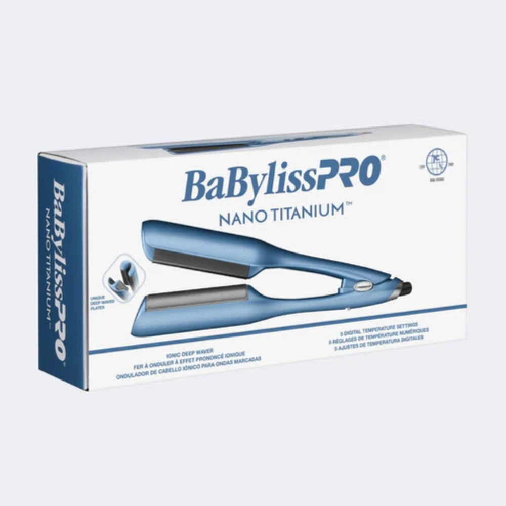 Babyliss Pro Nano Titanium Ionic Deep Waver (BNTDW01UC)