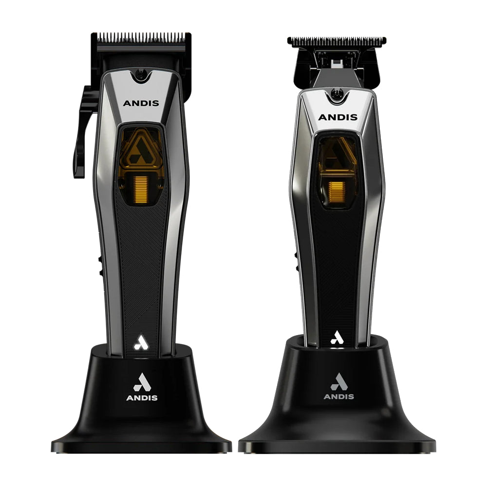 Andis RECON Vector Motor Cordless Clipper + Trimmer + ProFoil Li Plus Shaver (Combo) (562257 + 562697 + 563612)
