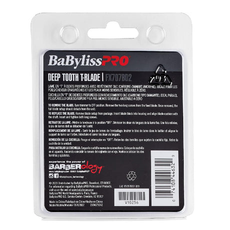 BaByliss Pro DLC 2.0 Deep Tooth T-Blade (FX707BD2)-Clipper Vault