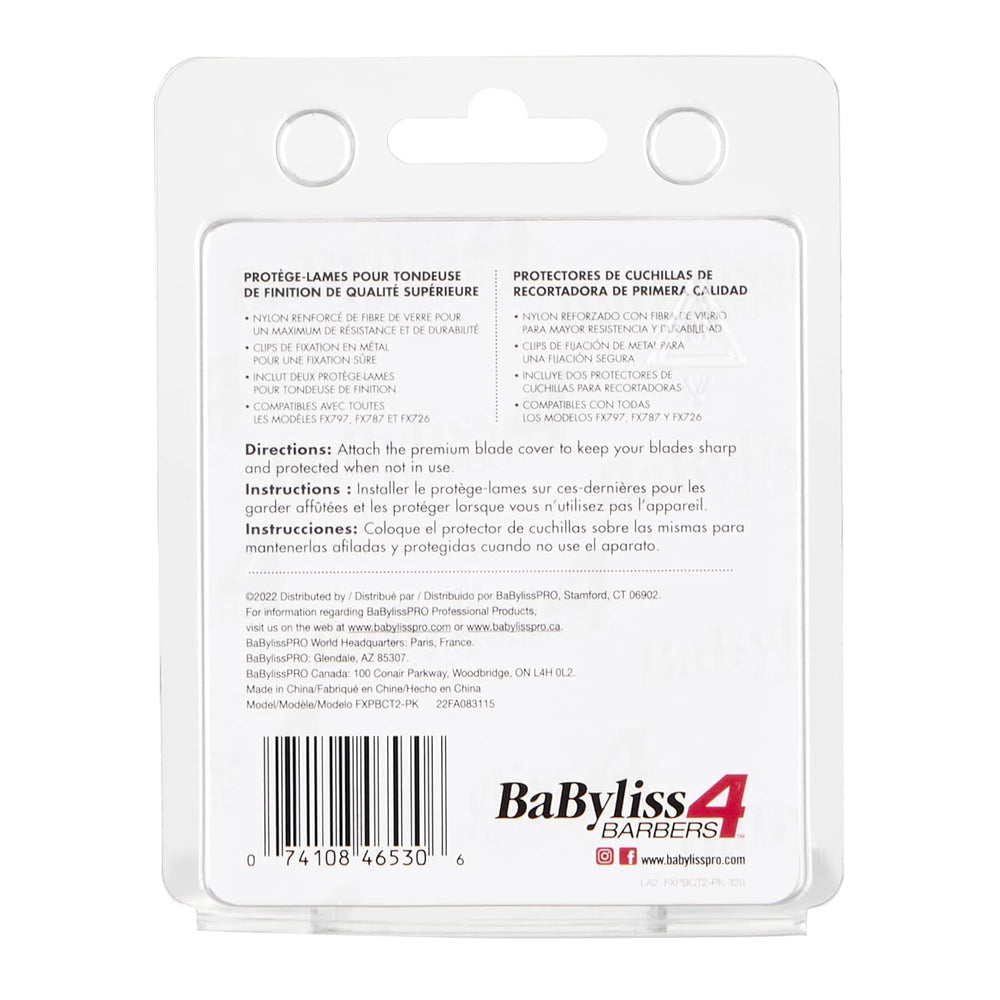 Babyliss Pro Premium Trimmer Blade Covers - 2 pack (FXPBCT2-PK)