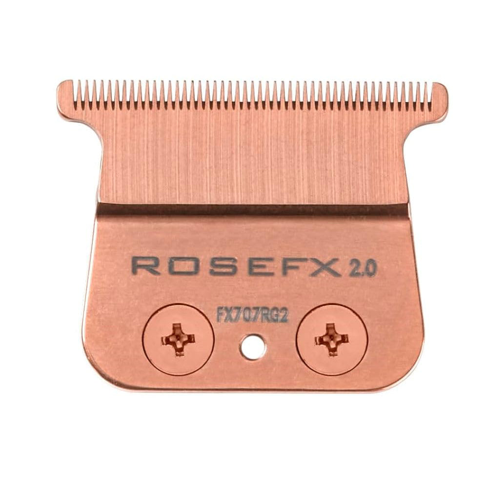 BaByliss Pro RoseFX Titanium Trimmer Blade - Deep Tooth (FX707RG2)-Clipper Vault