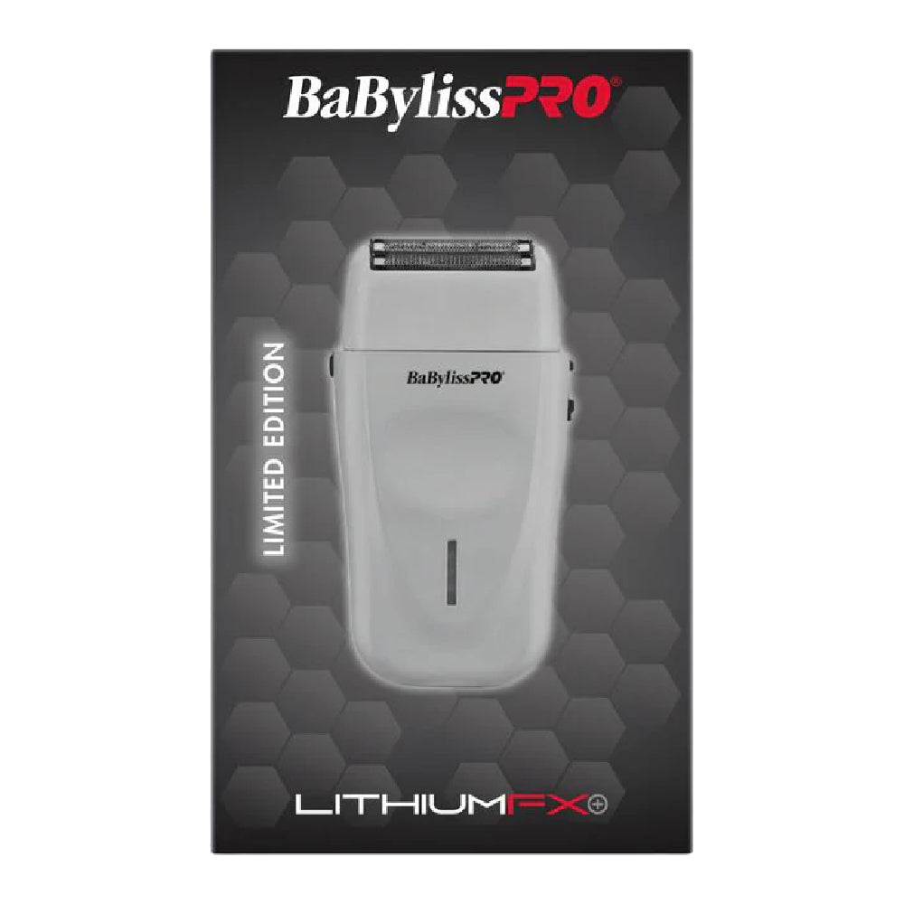 Babyliss Pro Limited Edition LithiumFX+ Lithium Ergonomic Cord/Cordless Double Foil Shaver - Grey (FXFS573GY)