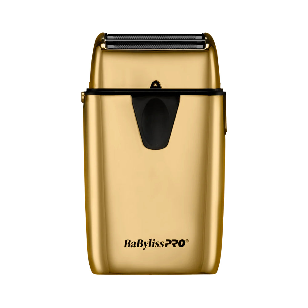 BaByliss Pro UV-Disinfecting Double Foil Shaver - Gold (FXLFS2G)