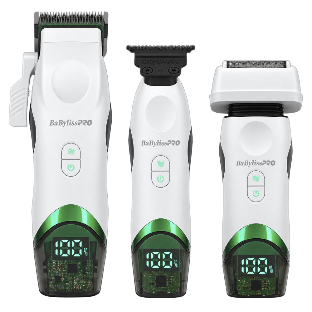 BaBylissPRO x Tomb45 Limited Edition Wireless Charging Clipper, Trimmer & Double-Foil Shaver (Combo)