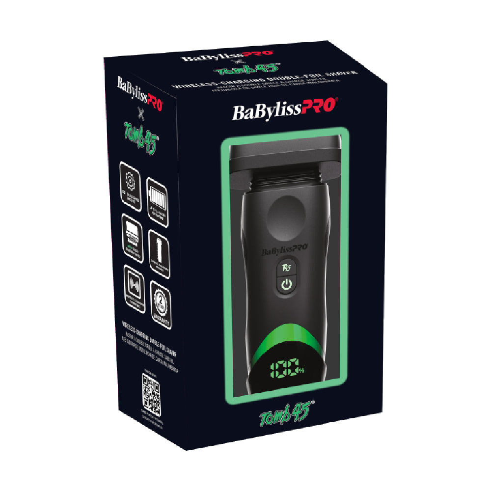 BaBylissPRO x Tomb45 Wireless Charging Shaver (FXT45FS)