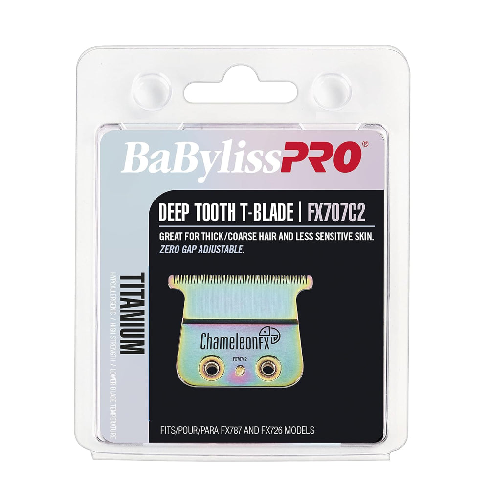 BaByliss Pro ChameleonFX Deep-Tooth T-Blade (FX707C2)-Clipper Vault