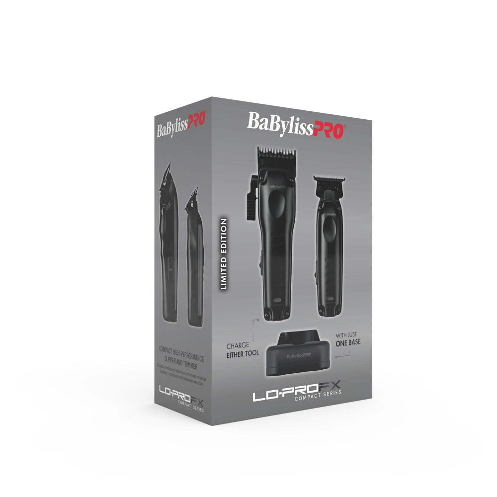 BaByliss Pro High Performance Compact Clipper & Trimmer Set (FX8272PKMB)