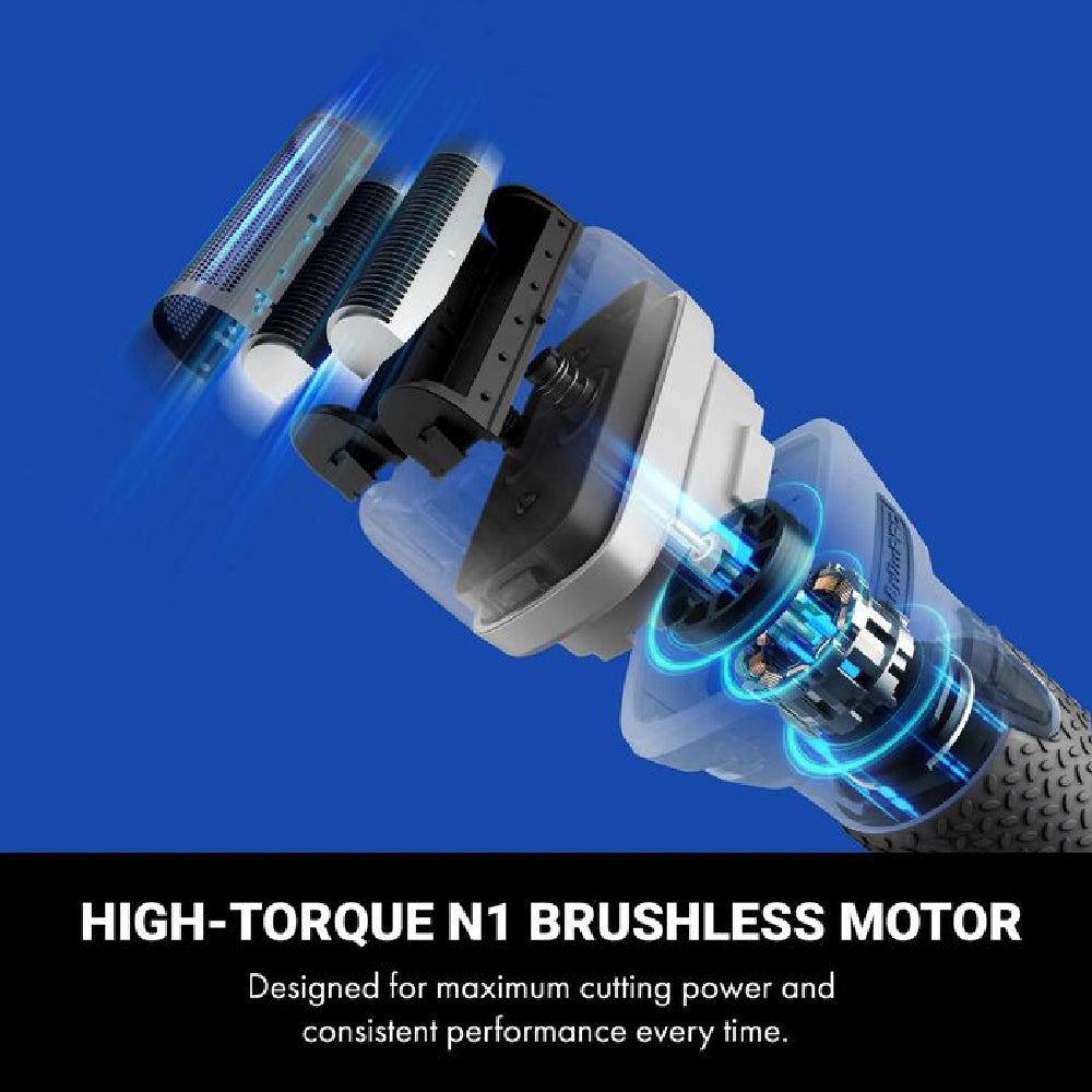 Babyliss Pro FXONE All-Metal Interchangeable-Battery Double Foil Shaver - Frostbyte Limited Edition (FX79FSTW)