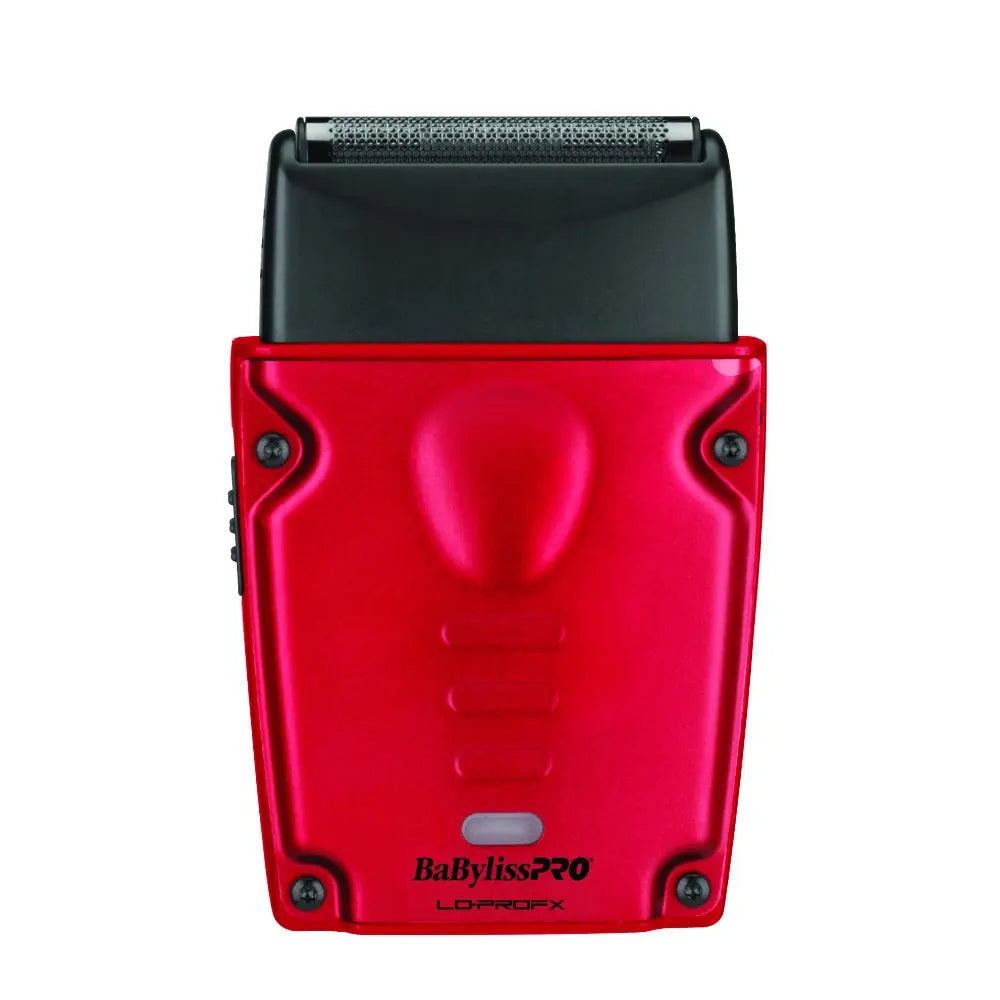 Babyliss Pro Limited Edition Metallic Red Lo-PRO FX Compact High Performance Cordless Foil Shaver (FXLPFS1RD)