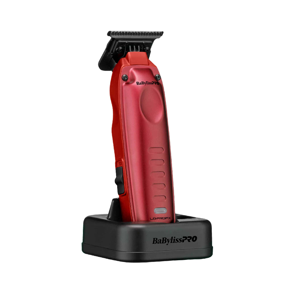 Babyliss Pro Limited Edition Metallic Red Lo-ProFX Compact High Performance Cordless Trimmer (FX72RD)