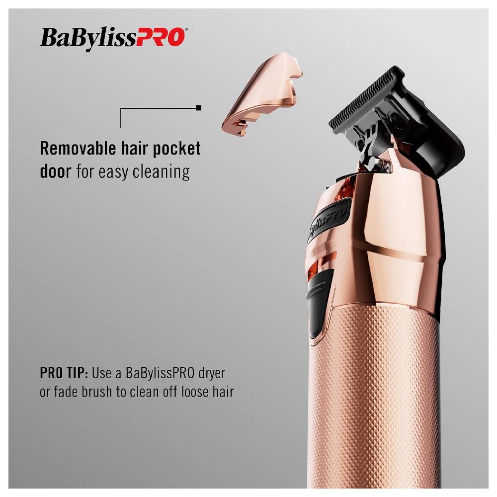 Babyliss Pro FXONE RoseFX Cordless Trimmer (#FX799RG)-Clipper Vault