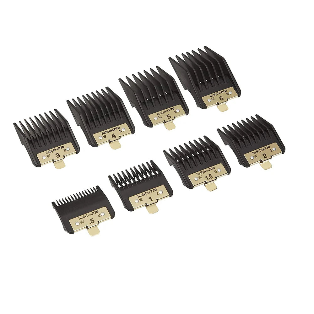 Babyliss Pro 8pc Premium Clipper Guard Set (FXPCG)