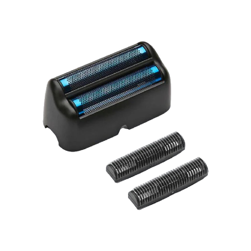 Babyliss Pro UV-Foil Replacement Double Foil Head - Matte Black & Blue (FXLRF2MB)