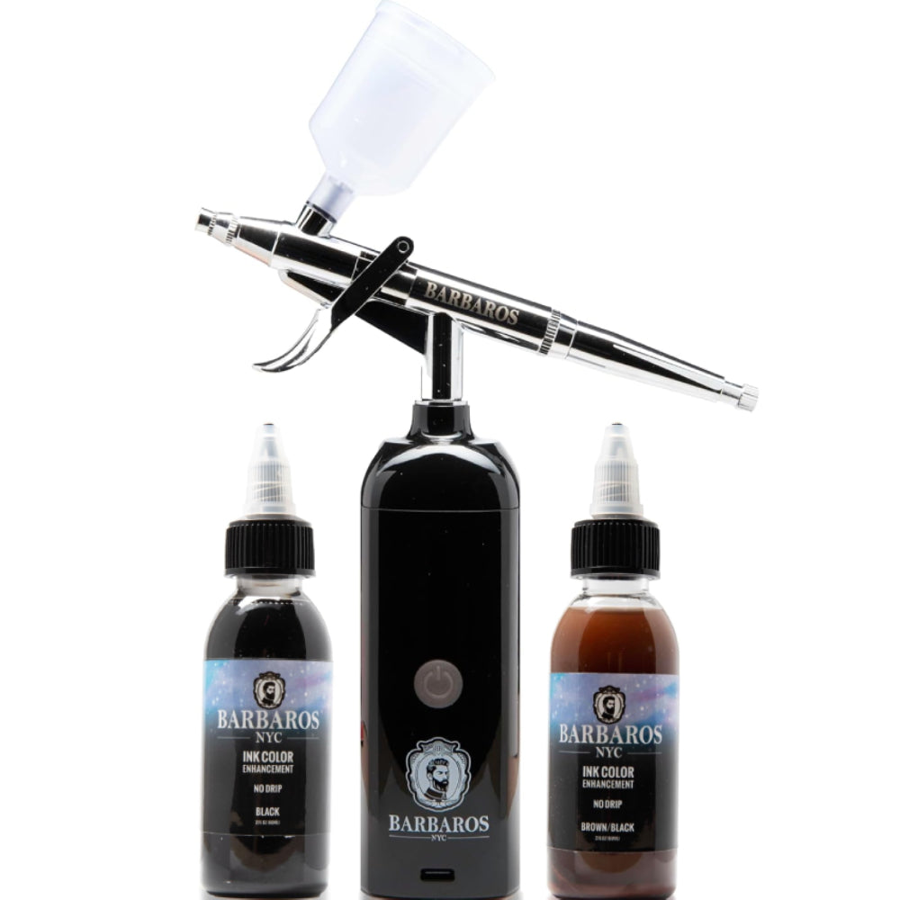 Barbaros Portable Cordless Airbrush with Ink (Combo)