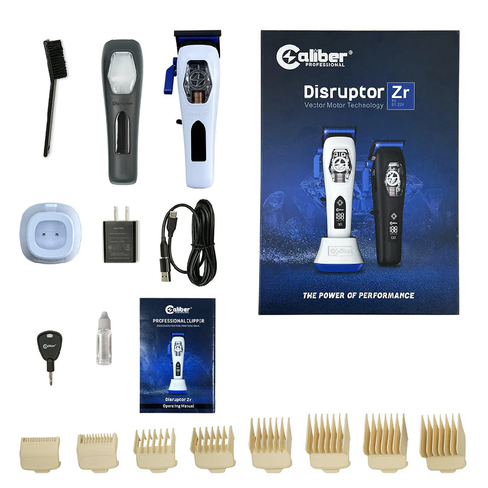 Caliber Pro Disruptor ZR Vector Motor Digital Display Professional Clipper