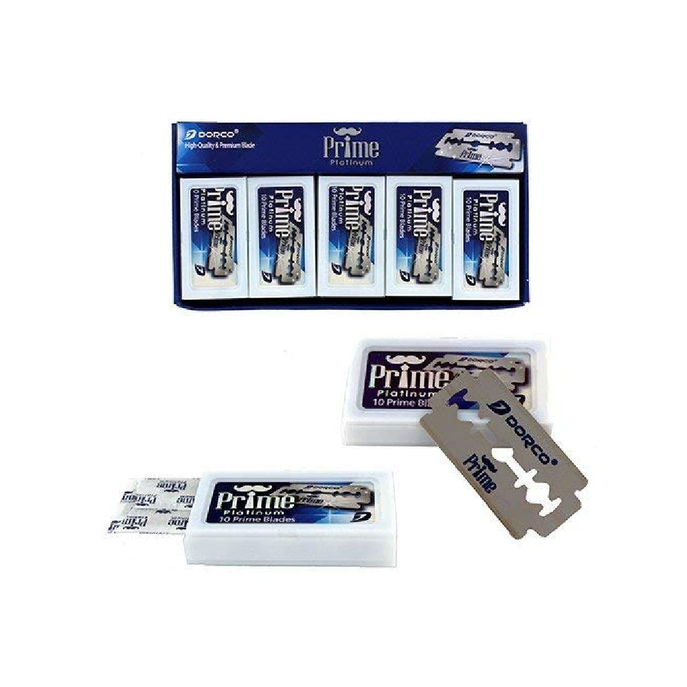 Dorco Prime Platinum Double-Edge Razor Blades (STP301)
