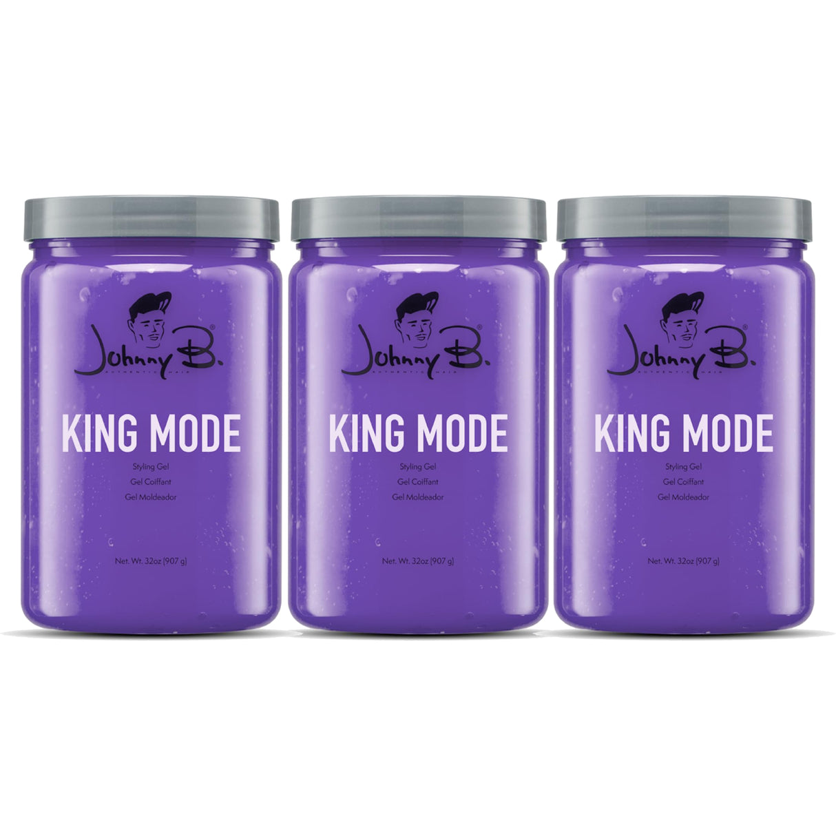 Johnny B. King Mode Professional Hair Styling Gel (32oz)