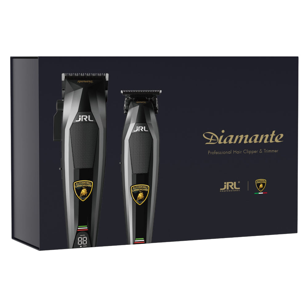 JRL Professional x Lamborghini Diamante Cordless Clipper & Trimmer Combo Set - (DI2025)