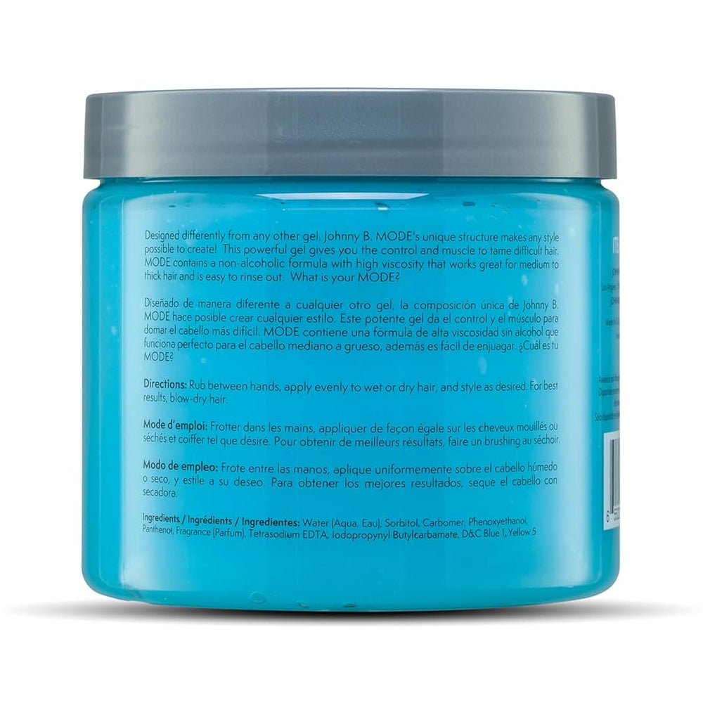 Johnny B. Mode Professional Hair Styling Gel (16oz)