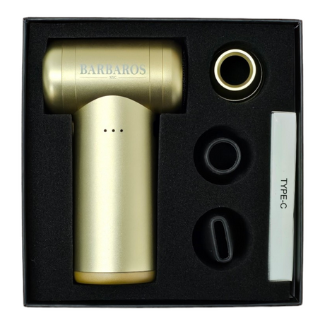Barbaros 4-in-1 TurboJet Air Duster Pro Gold-Clipper Vault