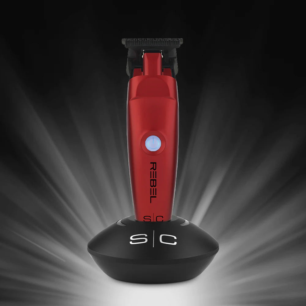 StyleCraft Super Torque Modular Rebel Clipper & Trimmer - Red (Combo)