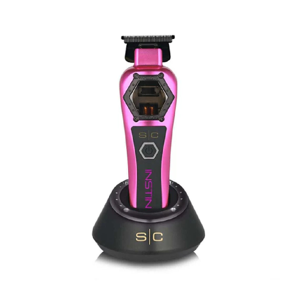 StyleCraft Instinct Metal Edition Cordless Trimmer w/ IN2 Vector Motor & Intuitive Torque Control (SC410M)-Clipper Vault