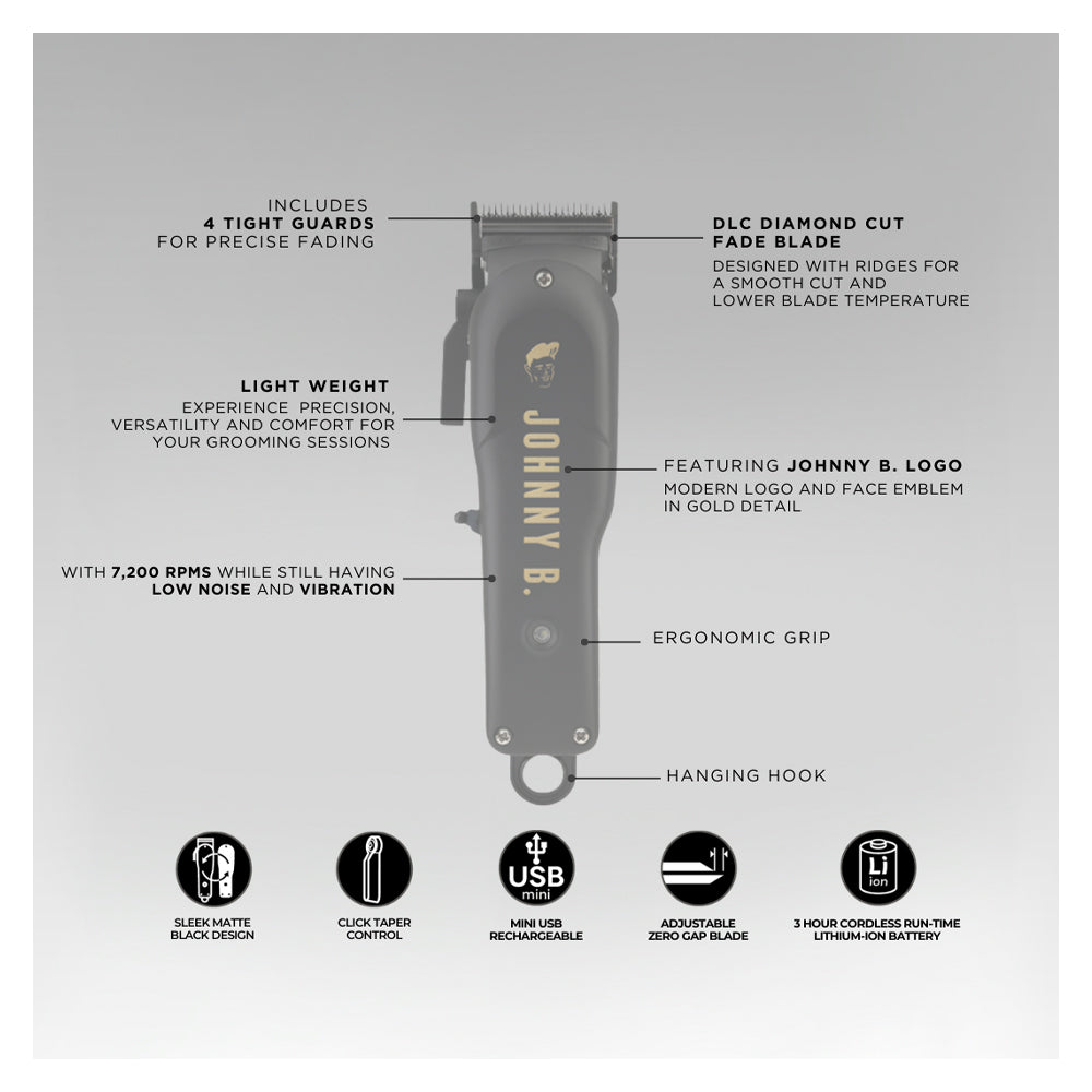 StyleCraft Odyssey Johnny B. Professional Modular Clipper-Clipper Vault