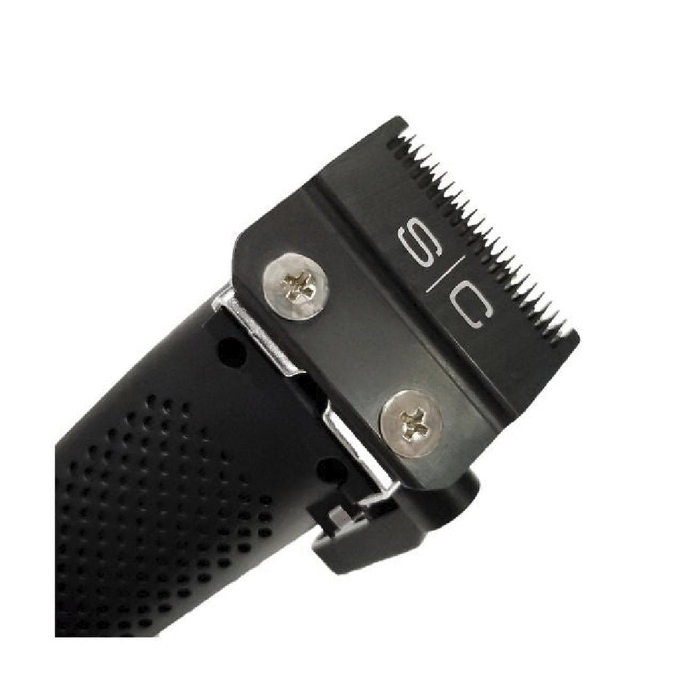 StyleCraft Rogue Clipper/Trimmer Combo Set w/ Microchipped Magnetic Motor - Metallic Matte Gunmetal (SC201N)