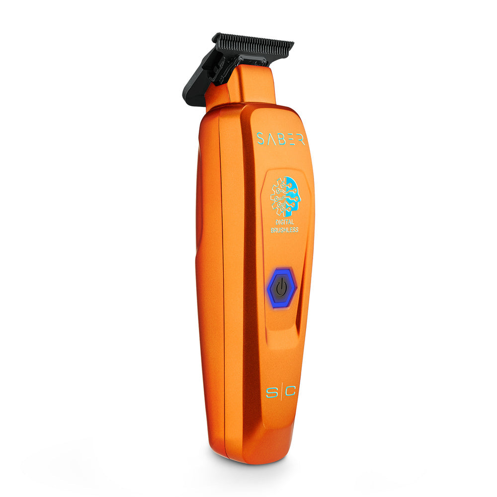 StyleCraft Saber Cordless Digital Brushless Motor Trimmer - Orange (SC421O)