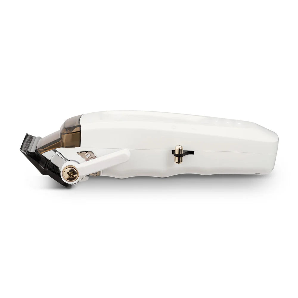 StyleCraft Limited Edition Saber II Cordless Digital Brushless Motor Clipper + Trimmer - White (SC619/SC421W) (Combo)