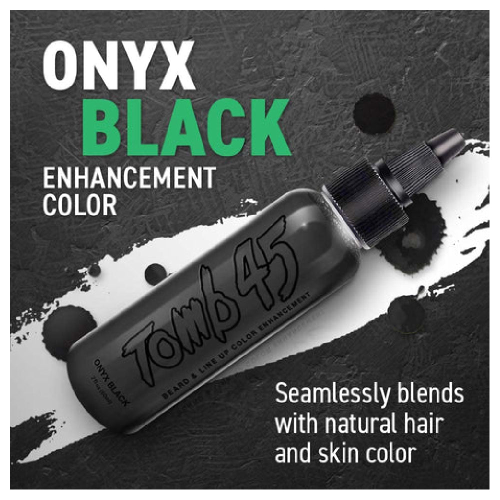 Tomb45 No Drop Enhancement Color for Beard & Line Up - Onyx Black