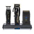 Wahl 5-Star Black/Gold Cordless Barber Combo + Vanish Shaver + Power Station (Combo)-Clipper Vault