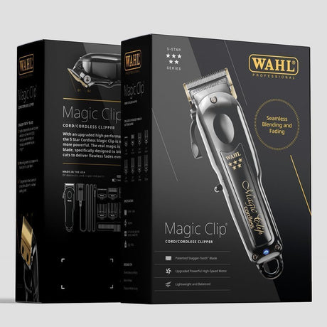 Wahl 5-Star Magic Cordless Clipper Black (3026432)-Clipper Vault