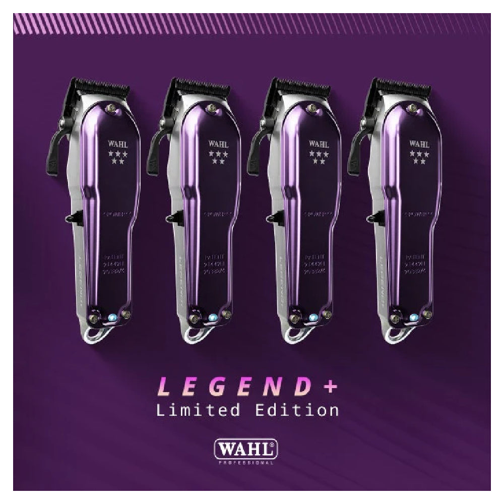 Wahl Professional All-Metal Legend+ Cord/Cordless Clipper (Green / Purple)