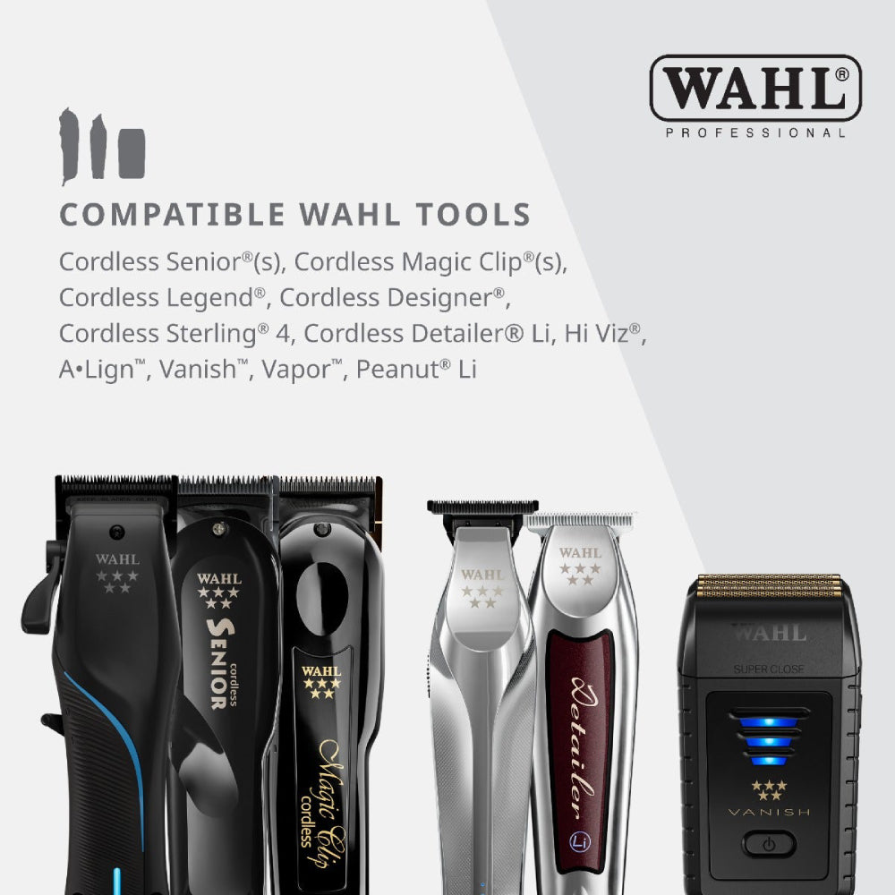 Wahl Single Power Station for Vapor Clipper, Cordless Senior, Cordless Magic Clip, Hi Viz, & Vanish Shaver