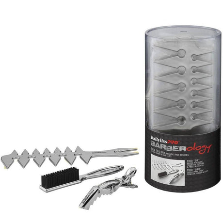 BaByliss Pro BARBERology Trio Mix (18 Pack Bucket)-Clipper Vault