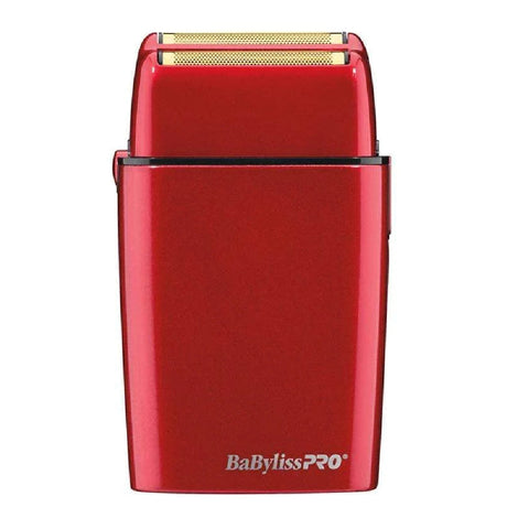 BaByliss Pro Double Foil Shaver (Red)-Clipper Vault