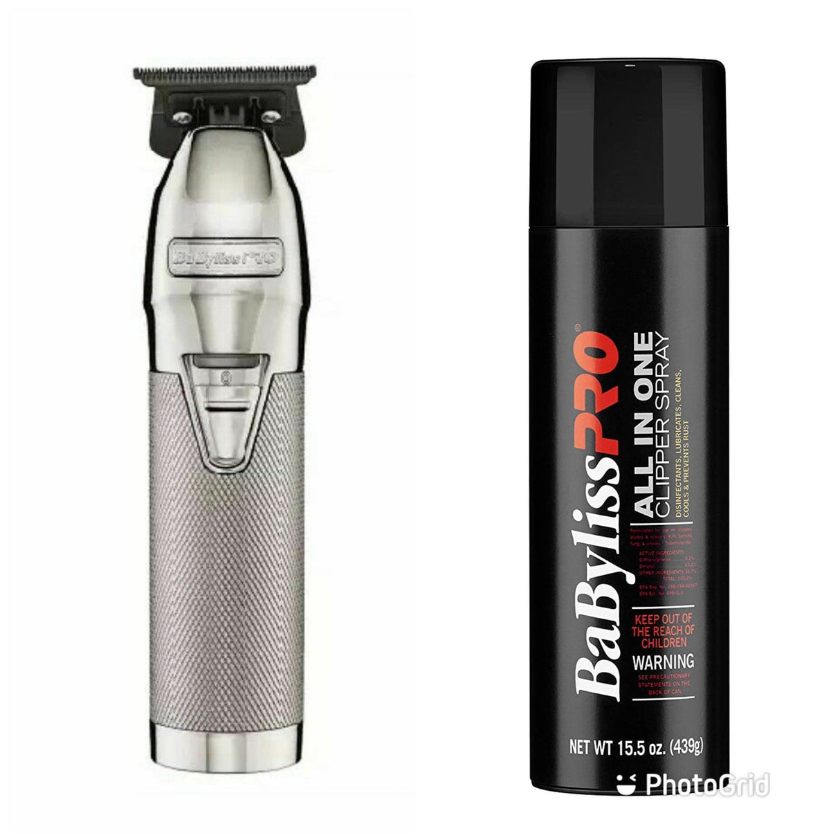 BaByliss Pro FX Outlining Trimmer (Black, Gold, Rose Gold, Silver) (Combo)-Clipper Vault