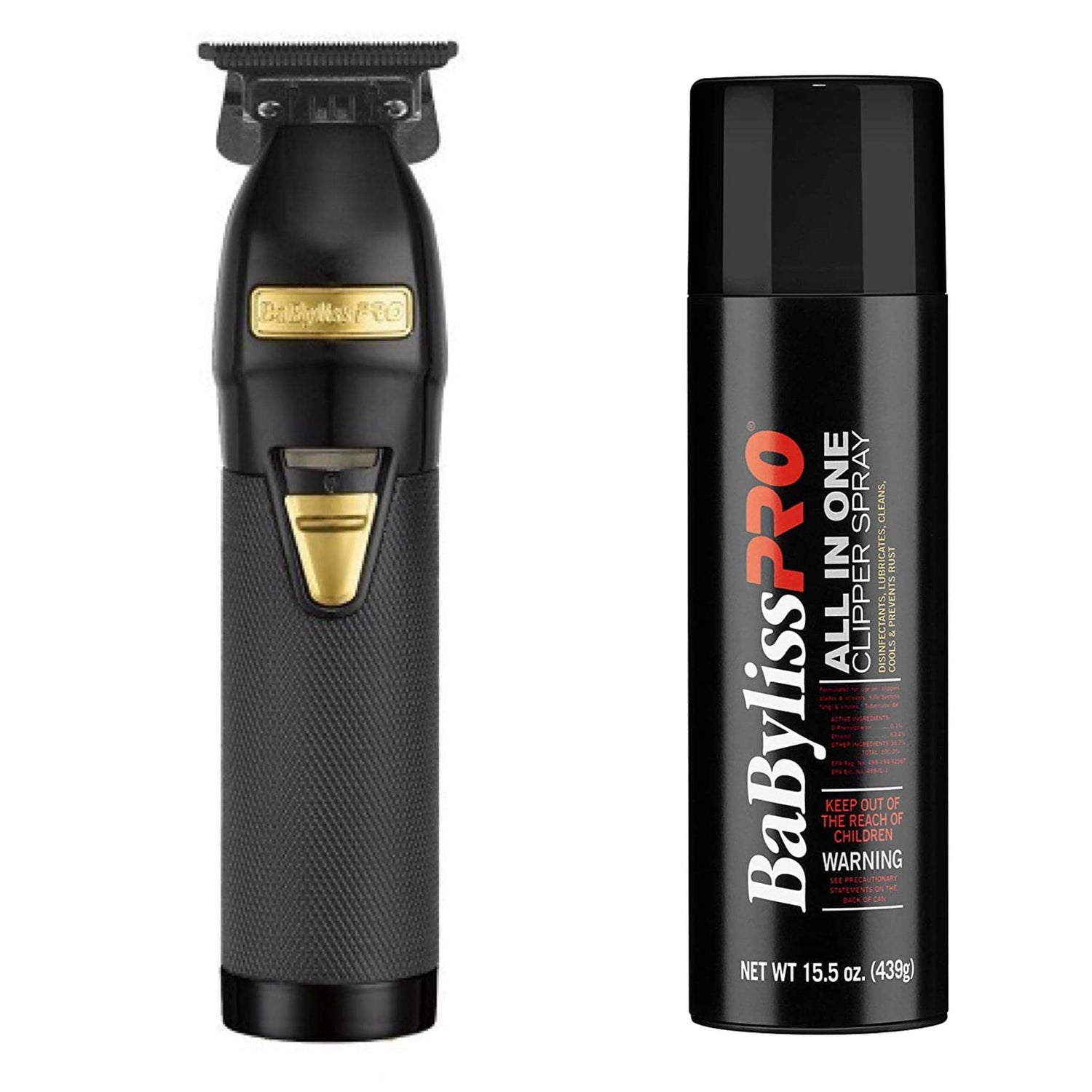 BaByliss Pro FX Outlining Trimmer (Black, Gold, Rose Gold, Silver) (Combo)-Clipper Vault