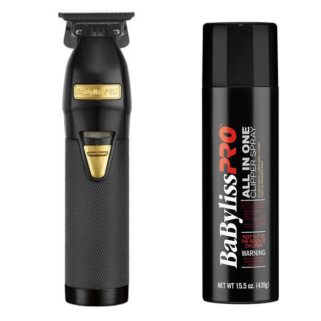 BaByliss Pro FX Outlining Trimmer (Black, Gold, Rose Gold, Silver) (Combo)-Clipper Vault