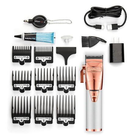 Babyliss Pro FX+ Upgraded All-Metal Lithium Clipper (Gold / Silver / Rose Gold)-Clipper Vault