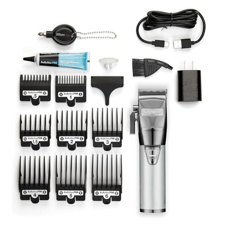 Babyliss Pro FX+ Upgraded All-Metal Lithium Clipper (Gold / Silver / Rose Gold)-Clipper Vault