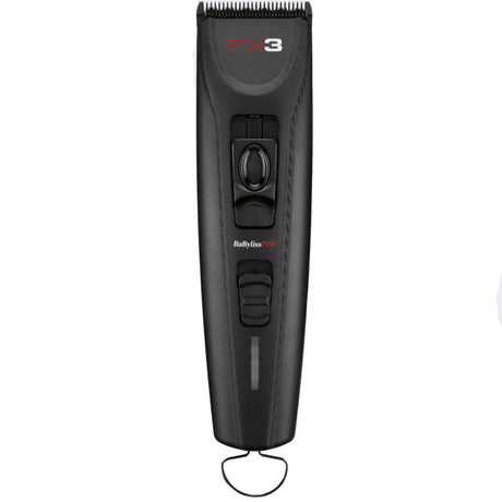 Babyliss Pro FX3 High Torque Cordless Clipper Black (FXX3CB)-Clipper Vault