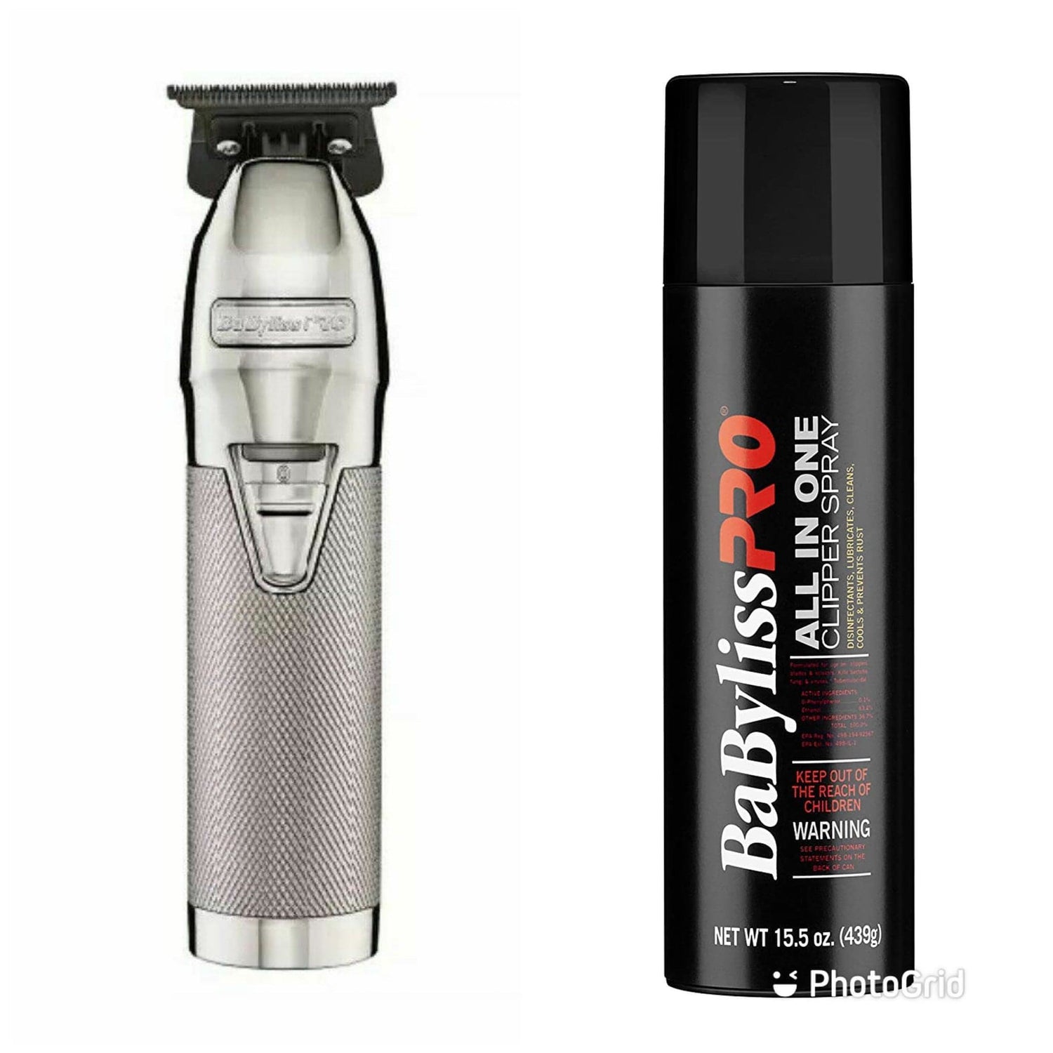 Babyliss Pro FX787 Trimmers + Clipper Spray (All Colors) (Combo)-Clipper Vault